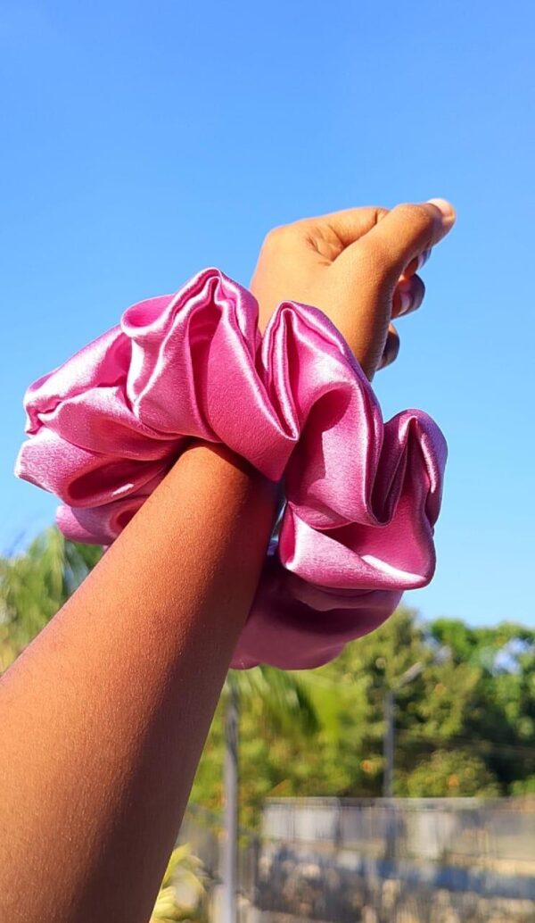 Premium Satin Large Scrunchies